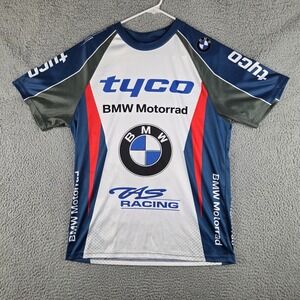 BMW Motorrad Racing Jersey Shirt M Y2K Techwear Rave Motorsport Tyco TAS